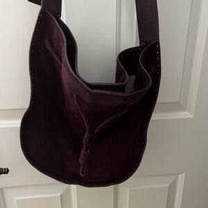 Rebecca minkoff suede bag